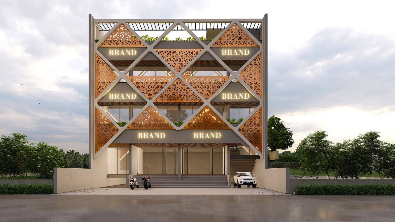 Showroom Design — Sirhind Road, Patiala, Punjab